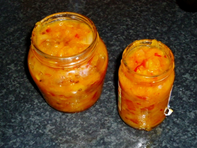 Pittige mosterd chutney met verse mango - Bijzondere Smaken