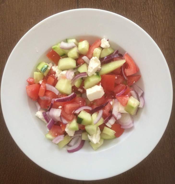 132   Simpele salade