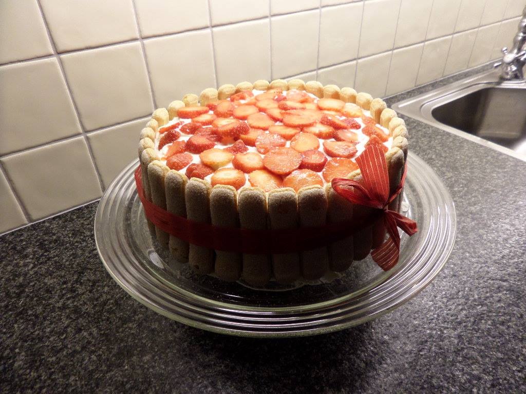 Aardbeientaart